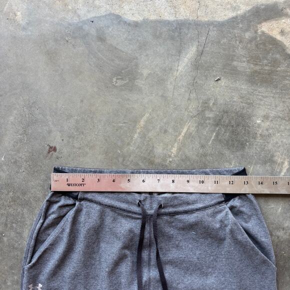 Under Armour Sweat Pants Women's XS Grey Athletic Track Gym Joggers - Picture 7 of 12